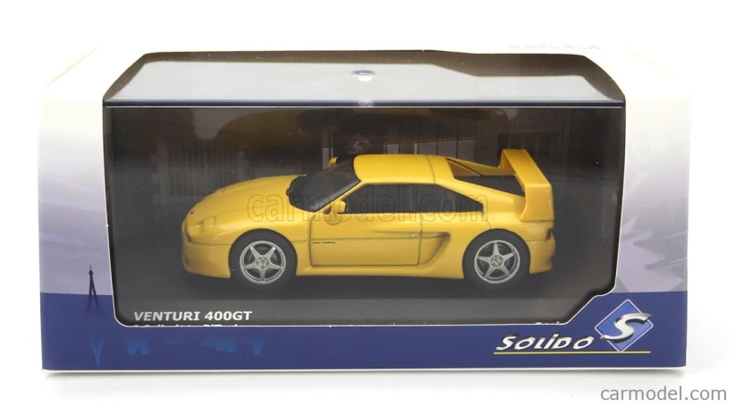 Solido Venturi 400 Gt Biturbo 1994 1:43 Žlutá