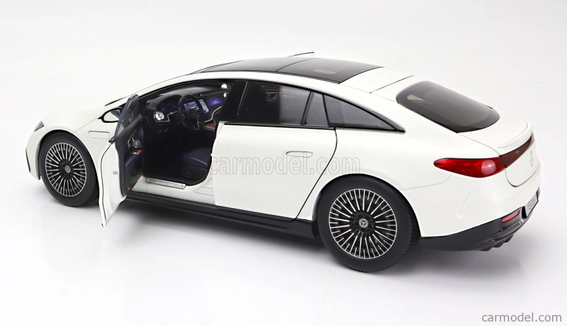 Nzg Mercedes benz Eqs (v297) 2022 1:18 Opalit Bílý Světlý