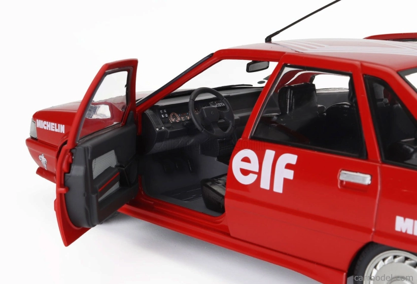 Solido Renault R21 Mki Turbo Rýchlostný rekord Vitesse Sur Glace 1988 - rekord na ľade 1:18 Červená