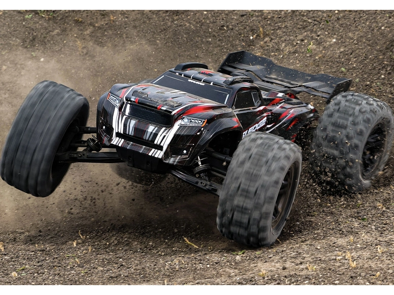 RC auto Traxxas Sledge s pásovými pneumatikami 1:8 RTR, zelené
