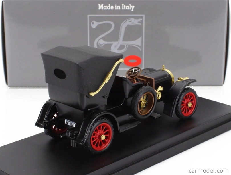 Rio-models Mercedes Benz Simplex Cabriolet Open 1902 1:43 čierna