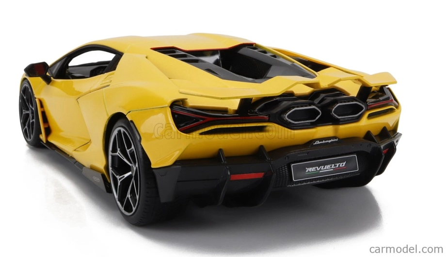 ROZBALENÉ – Maisto Lamborghini Revuelto Hybrid 2023 – Exclusive Carmodel 1:18 Giallo Inti – Žltá