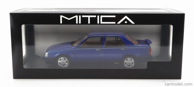 Mitica-diecast Lancia Thema 8.32 Ferrari 1s 1986 - s otvoreným zadným krídlom 1:18 Blue Met