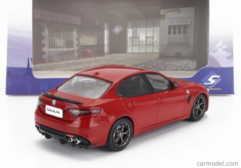 Solido Alfa romeo Giulia Quadrifoglio Biturbo 2019 1:43 Červená