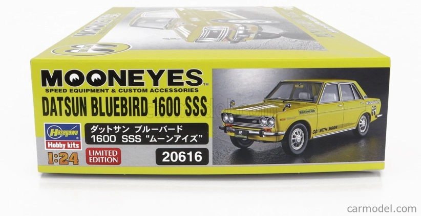 Hasegawa Datsun Bluebird 1600 Ss Mooneyes 1969 1:24 /