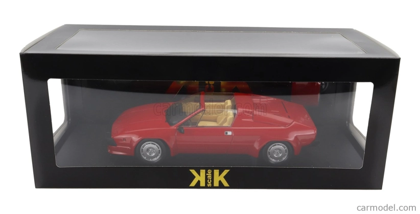 Lamborghini Jalpa 3500 1982 v mierke 1:18 červená