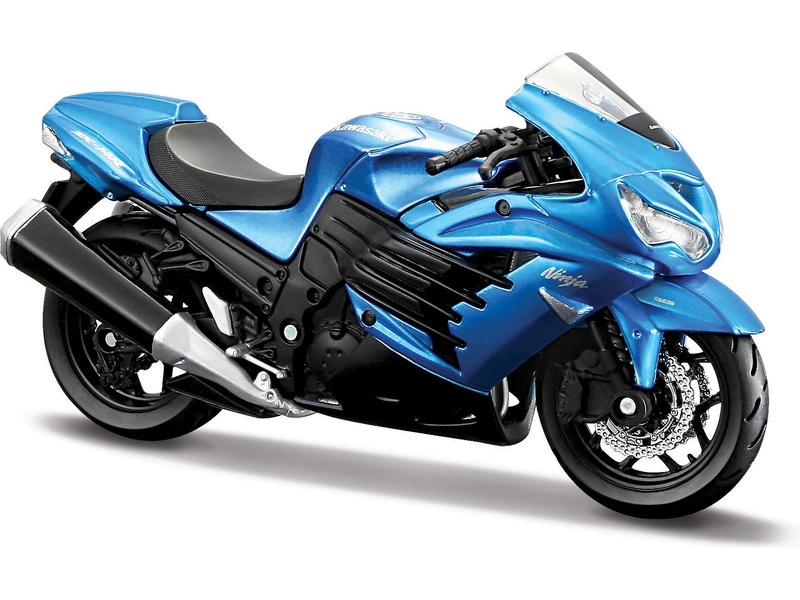 Maisto Kawasaki Ninja ZX-14R 1:18 modrá