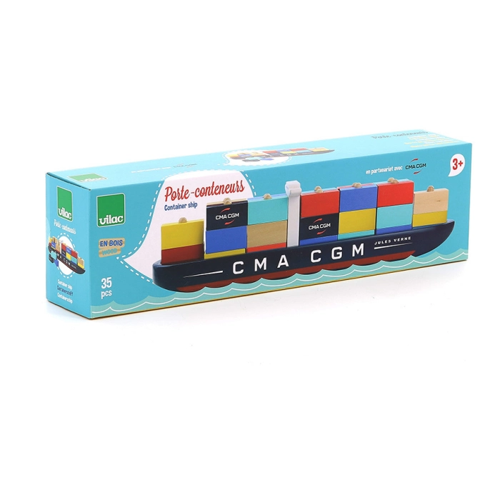 Vilac Skládačka Kontejnerová loď - poškozený obal