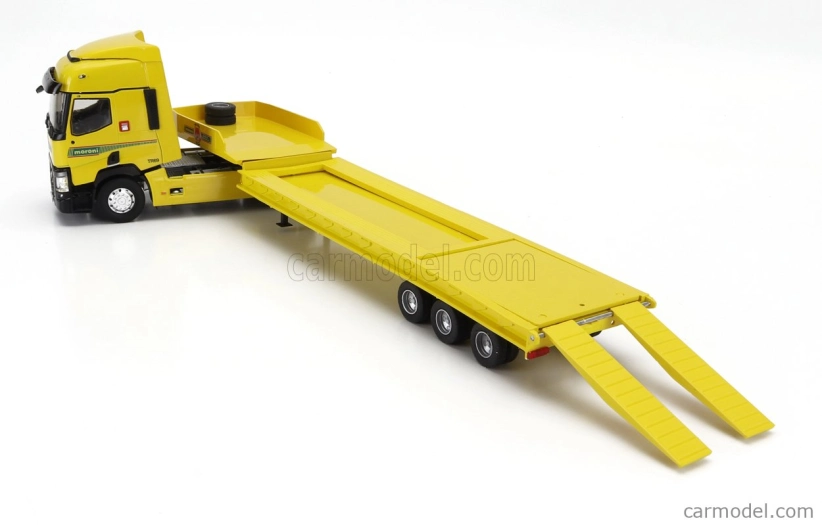Eligor Renault T460 Truck Pianale Moroni Transports 2021 1:43 Žltá