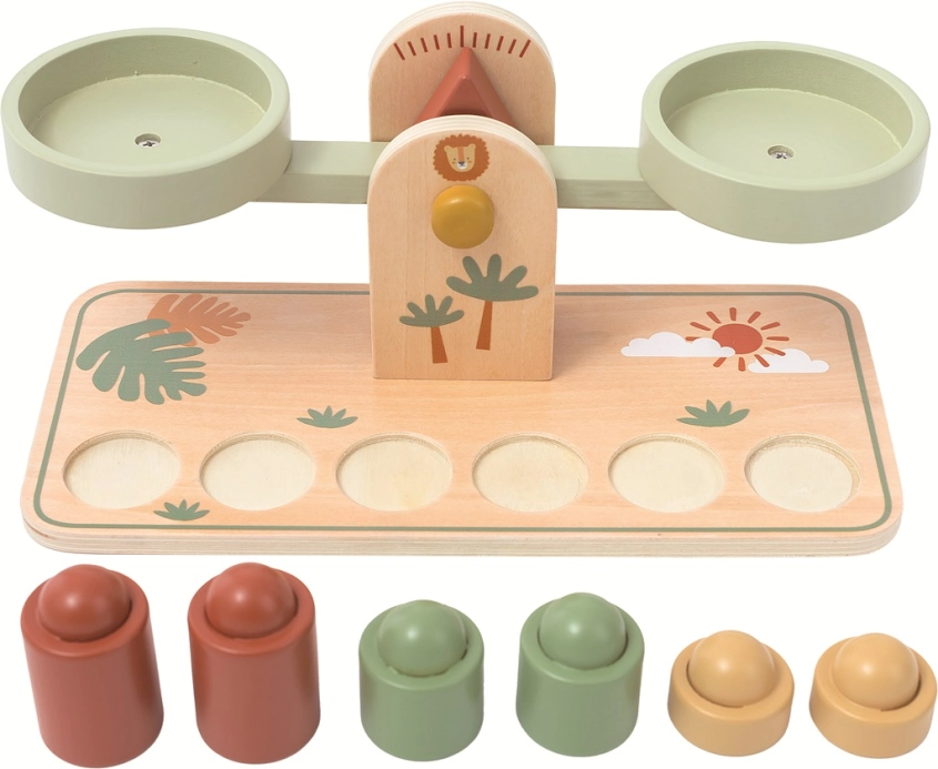2Kids Toys Drevená váha – poškodený obal