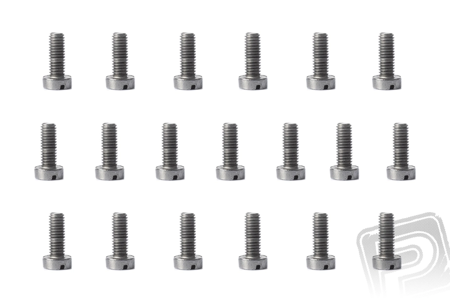 Oceľová skrutka s valcovou hlavou M3x8mm, 100 ks