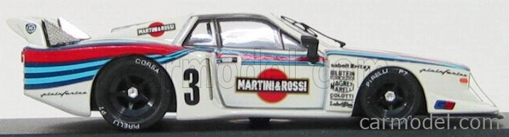Best-model Lancia Beta Montecarlo Martini Daytona 1981 N 3 Patrese Heyer 1:43 Bílá