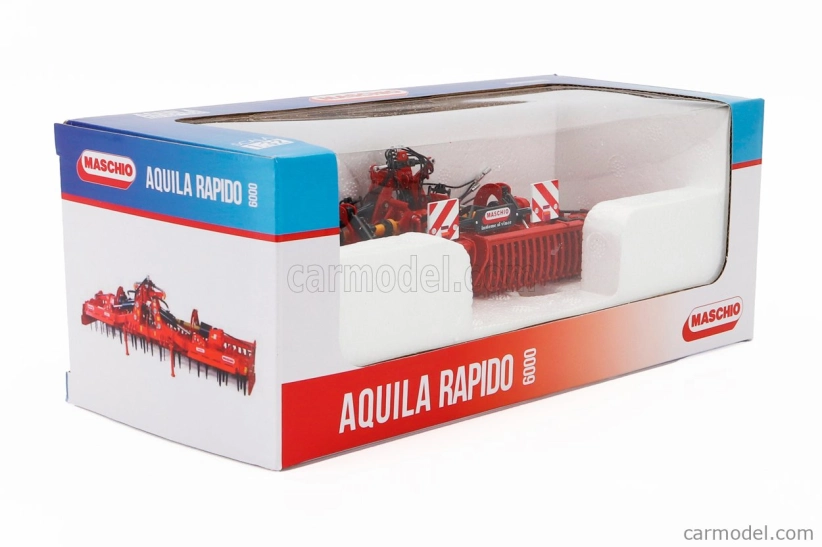 Ros-model Accessories Erpice Rotante Maschio Aquila Rapido 6000 1:32 Red
