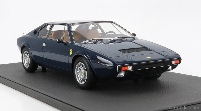 Topmarques Ferrari Dino 308 Gt4 Coupe 1973 1:12 Modrá