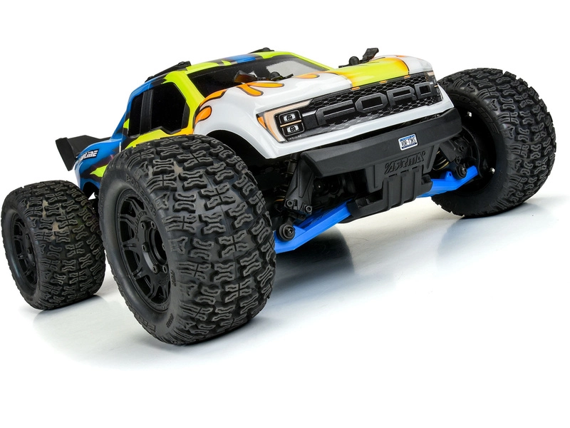 Pro-Line ramena zadní Bash Armor modré: Arrma 3S