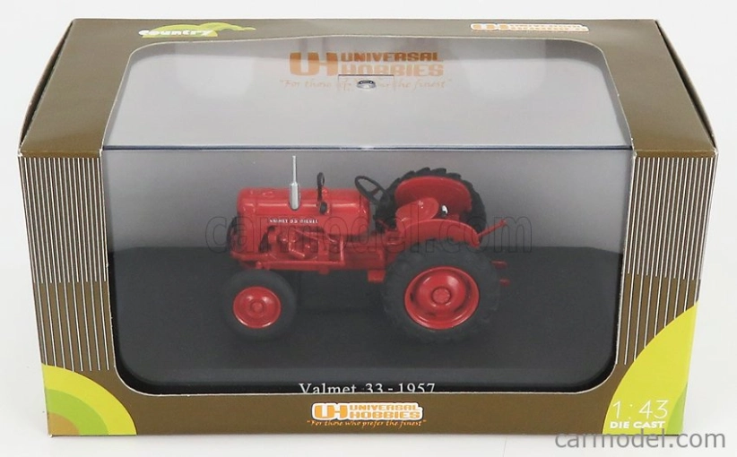 Universal hobbies Valmet 33 Tractor 1957 1:43 Červená