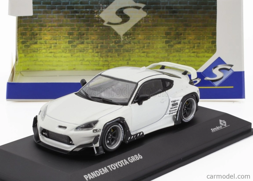 Solido Toyota Gr86 Rocket Bunny Coupe 2022 1:43 Bílá
