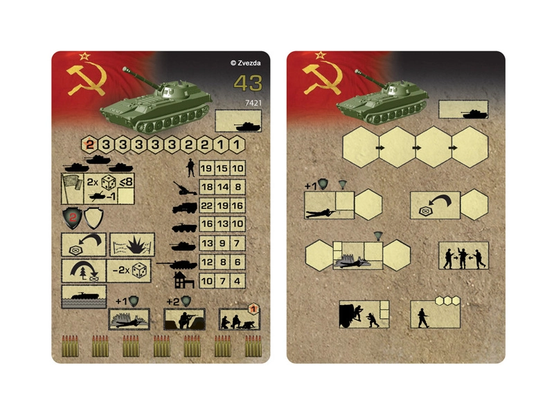 Zvezda Snap Kit – 2S1 Gvozdika 122 mm (1:100)