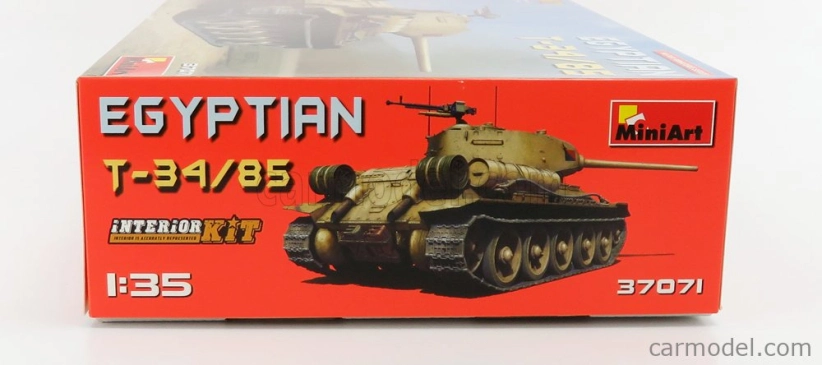 Miniart Kampfpanzer T-34/85 Tank vojenský egyptský 1944 1:35 /