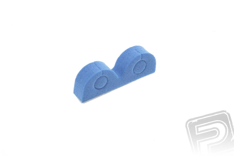Organizér pro hadičky 4mm modrý (20ks)