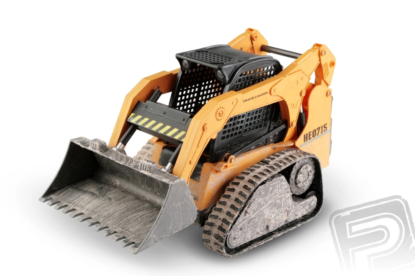 RC pásový nakladač, 2.4GHz, patinovaný