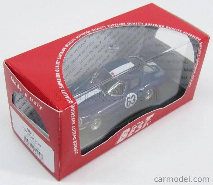 Najlepší model Ferrari 275 Gtb/4 Coupe N 63 Spa 1967 Vestey - Gaspar 1:43 Blue White