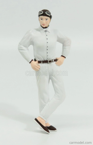 Cmc Bugatti T35 N 58 With Driver Figure 1924 1:18 Žlutá