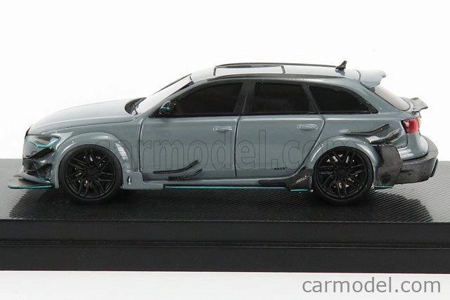 Glm-models Audi A6 Rs6 Avant Race Darwinpro Widebody 2017 1:64 Cement Grey