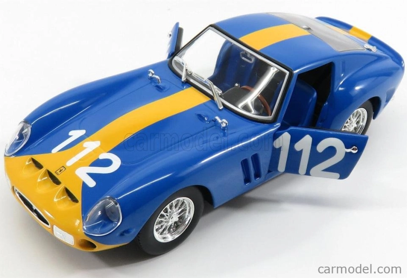 Bburago Ferrari 250 GTO 1:24 modrá