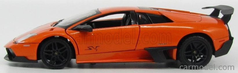 Rastar Lamborghini Murcielago Lp670-4 Sv Superveloce 2009 1:24 Orange Met