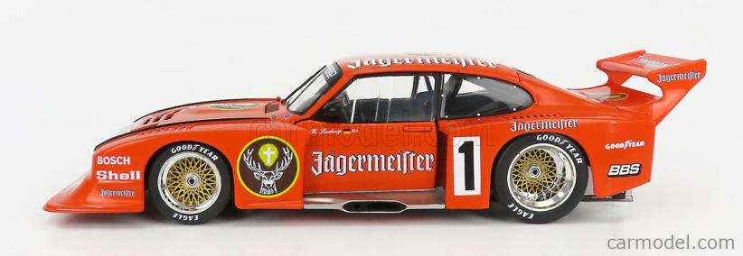 Werk83 Ford england Capri Turbo Jagermeister Gr.5 Team Zakspeed N 1 Season Drm 1982 Klaus Ludwig 1:18 Orange