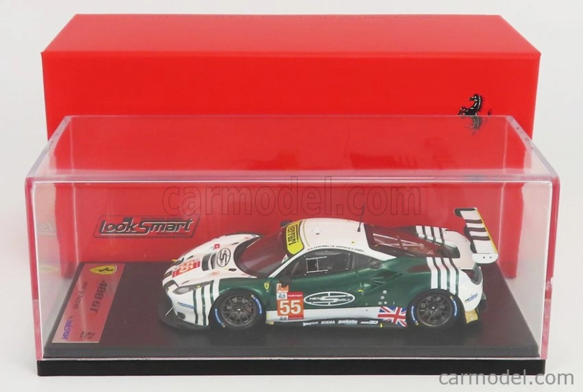 Looksmart Ferrari 488 Gte Evo 3.9l Turbo V8 Team Spirit Of Race N 55 1:43, bílá