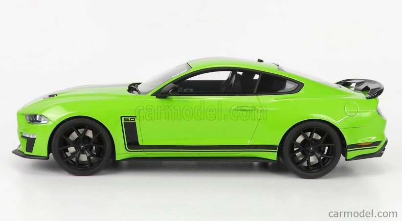 Gt-spirit Ford usa Mustang Coupe 5.0 R-spec Rhd 2020 1:18 Light Green Black