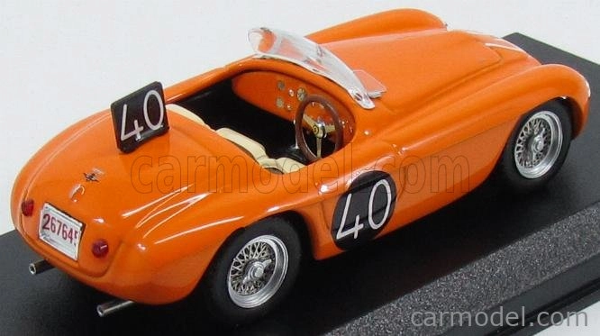 Art-model Ferrari 166mm Barchetta Spider N 40 Spa 1949 Roosdorp - De Ridder 1:43 Orange