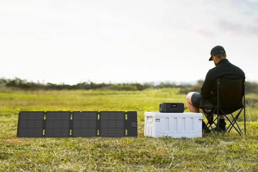 EcoFlow River 3 UPS + EcoFlow 45W solárny panel (typ C) (pevný balík)