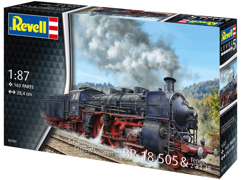 Revell BR 18 505 s tendrom T38 (1:87)