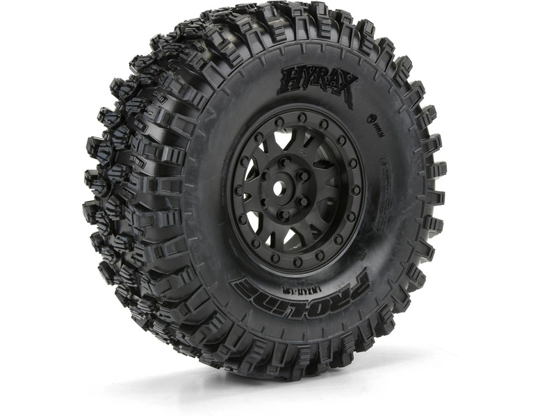 Pro-Line kolo 1.9", pneu Hyrax G8, disk Impulse H12 černý (2)