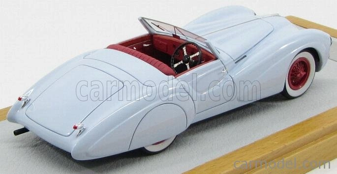Chromes Talbot Lago T150 Spider Roadster Saoutchik 1939 1:43 Velmi Světle Modrá