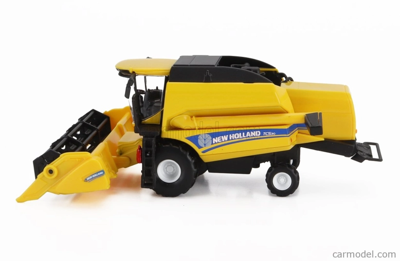 Bburago New holland Mietitrebbia Gommata Harvester 2020 1:50 žltá sivá