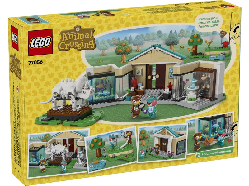 LEGO Animal Crossing - Blathers a jeho múzejná zbierka