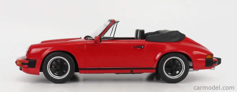Kk-scale Porsche 911 Sc Cabriolet 1983 - With Extra Soft-top 1:18 Red