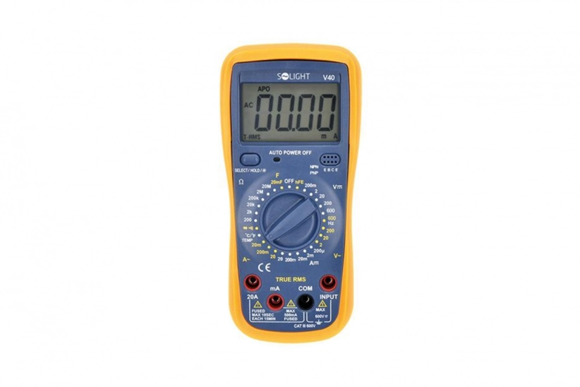 Profesionálny multimeter Solight, true RMS