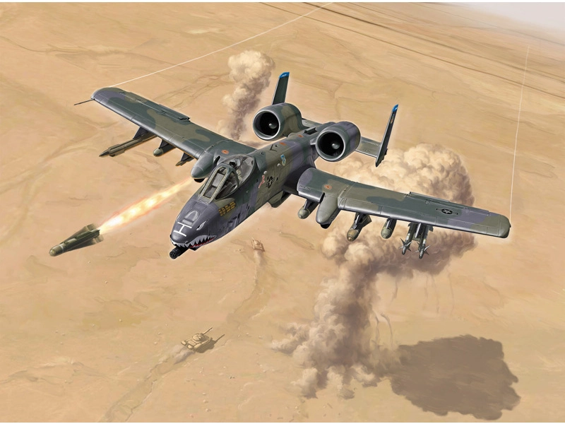 Italeri A-10 A/C Thunderbolt ll „vojna v Zálive“ (1:72)