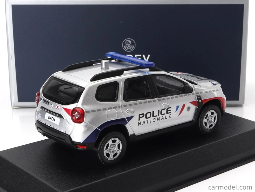 Norev Dacia Duster Police Nationale 2021 1:43 Strieborná