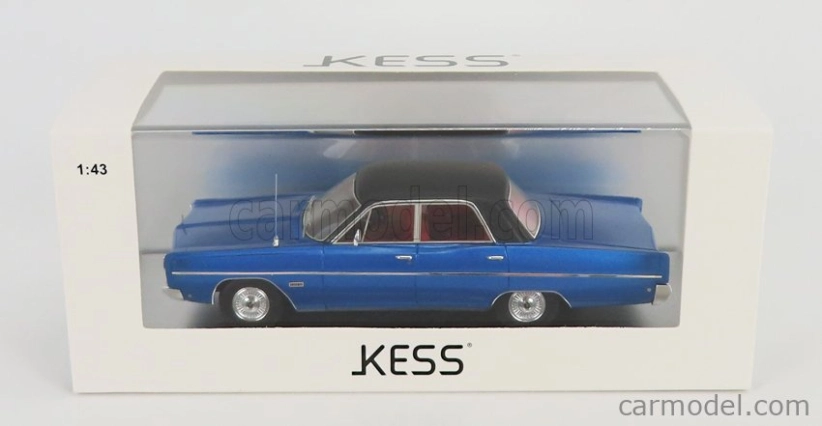 Kess-model Dodge Phoenix 4-dverový sedan 1968 1:43 Svetlomodrá s čiernou