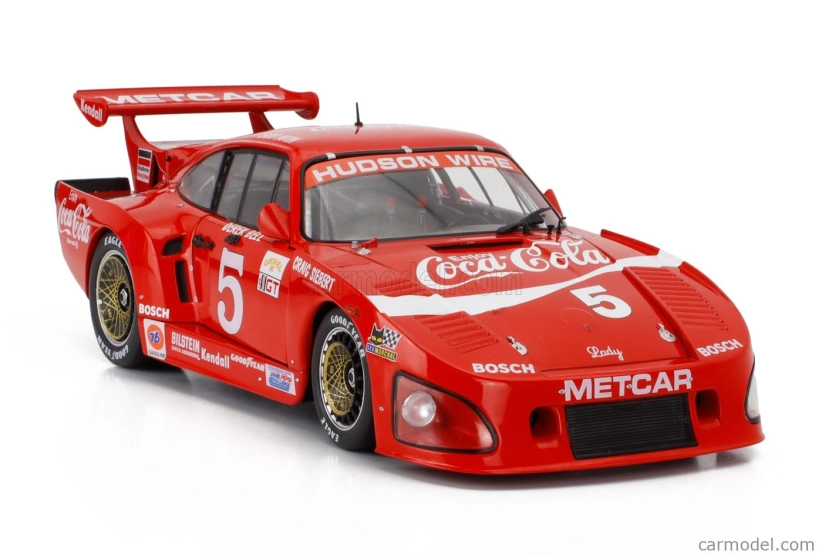Werk83 Porsche 935 K3 Team Bob Akin Motor Racing Coca-cola N 5 2nd 24h Daytona 1981 Bob Akin - Craig Siebert - Derek Bell 1:18 Red
