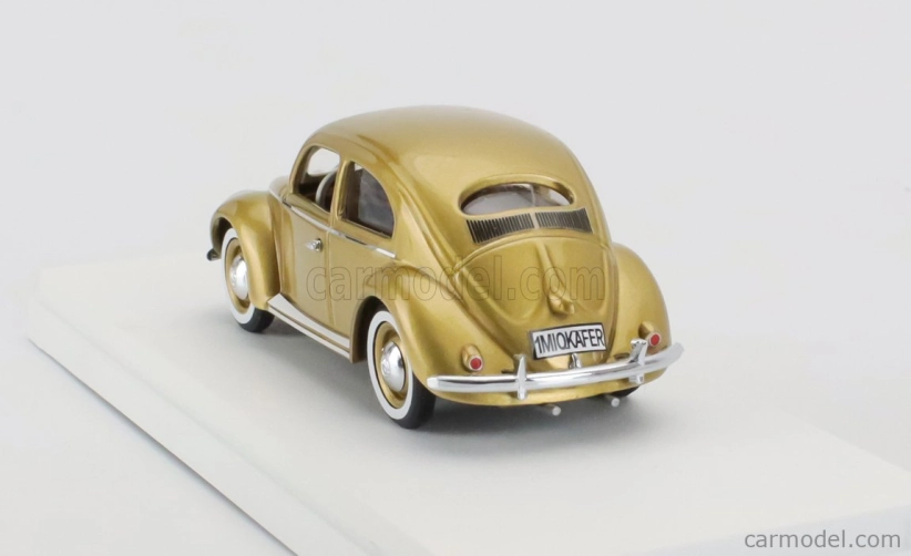 Rio-models Volkswagen 1955 Millionth Beetle Comes Out Of The Factory - Maggiolino Kafer 1:43 Gold Met