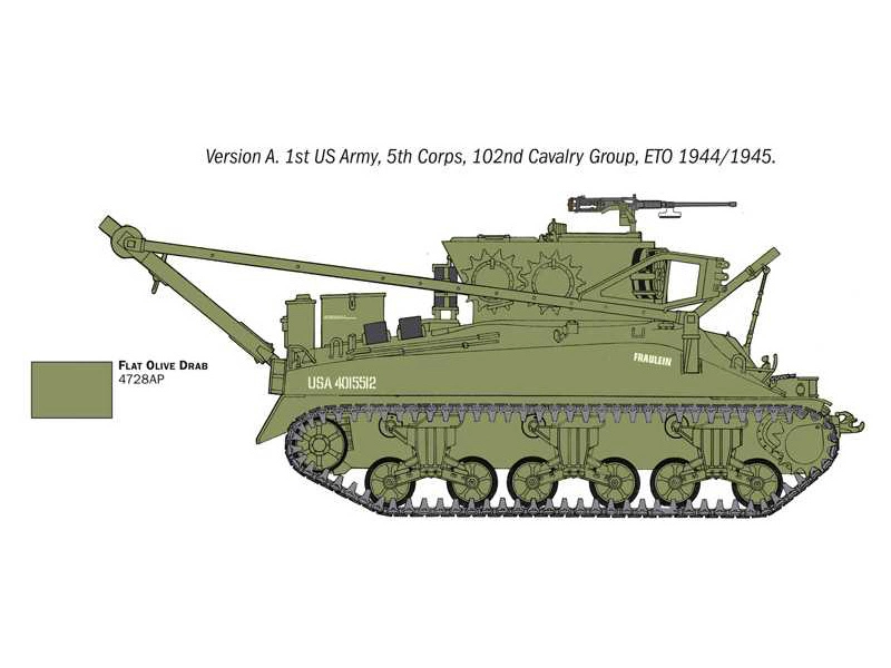 Italeri M32B1 obrbnené vozidlo (1:35)
