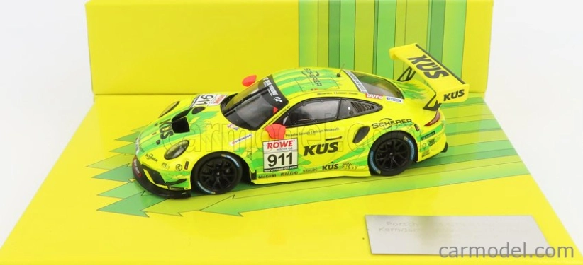 Minichamps Porsche 911 991-2 Gt3 R Team Manthey Racing N 911 1:43, žlutá