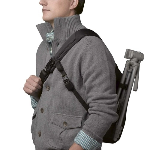 Klasický jednoramenný batoh (čierny)